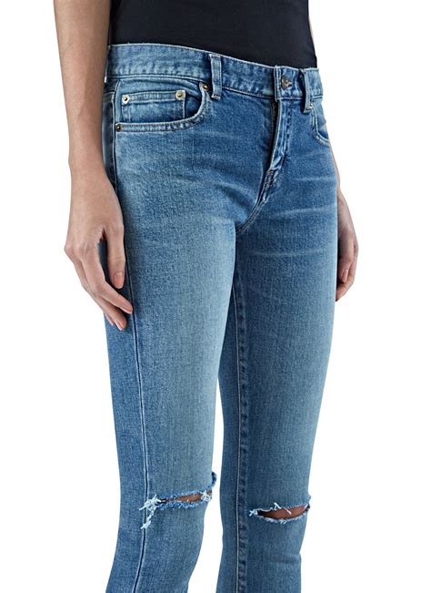 saint laurent women's jeans|saint laurent jeans women's.